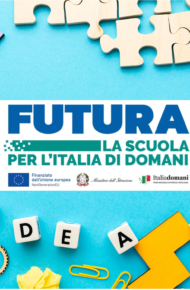Foto con logo Scuola Futura PNRR