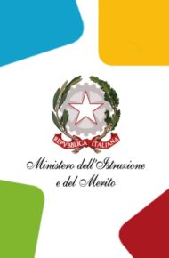 Immagine con stemma della Repubblica italiana e dicitura Ministero dell'Istruzione e del merito
